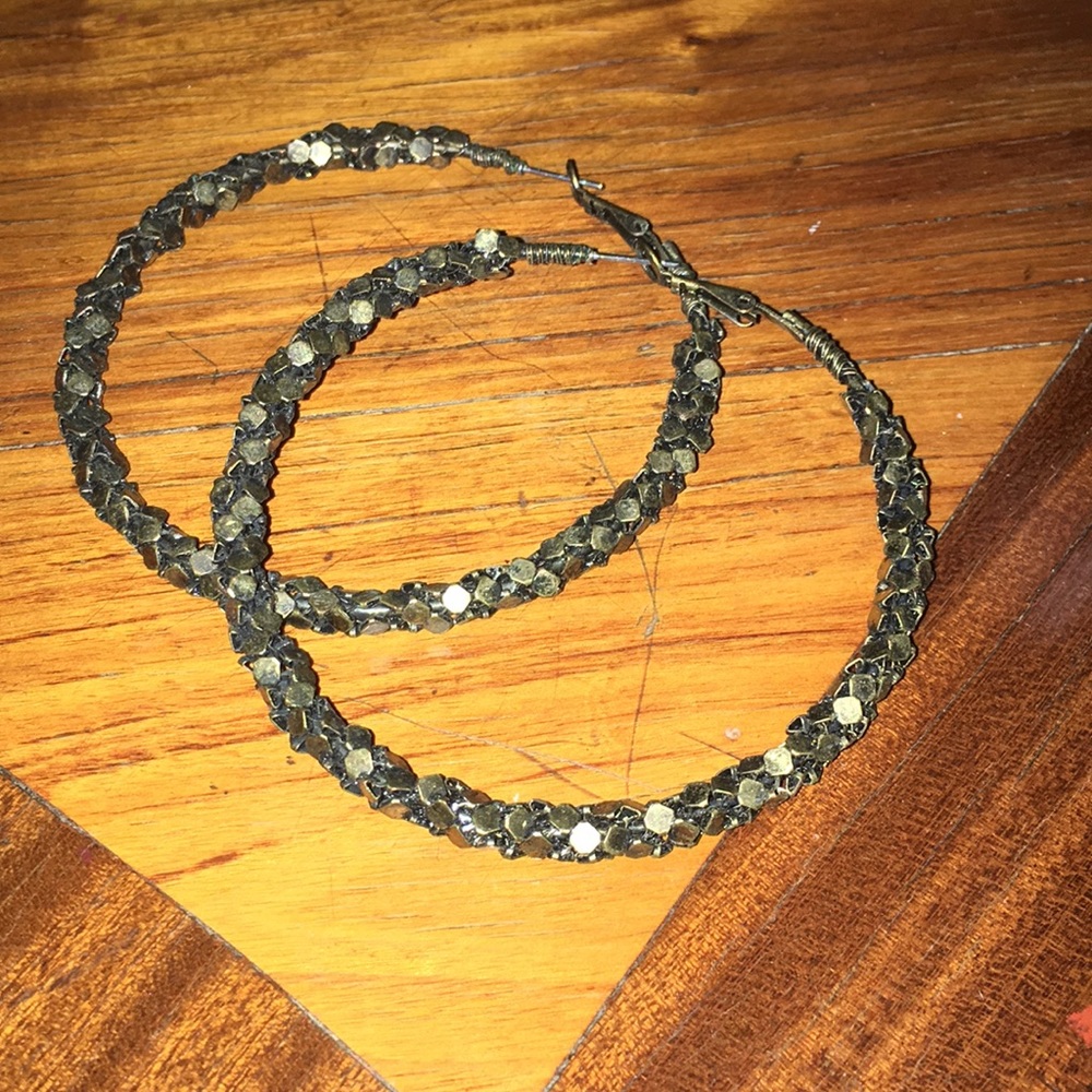 Vintage hoop earrings